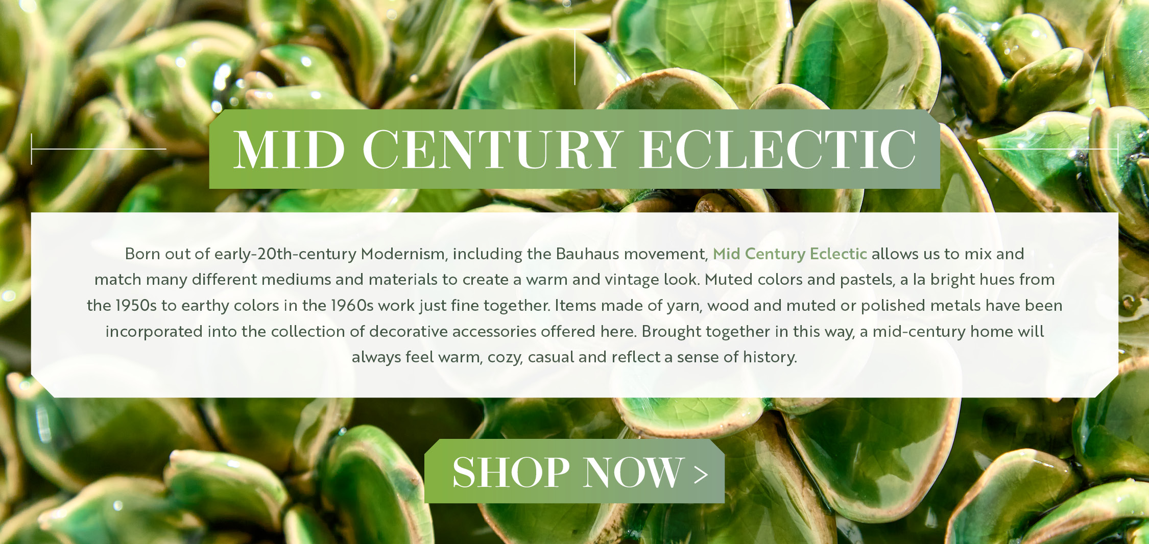 Shop Mid-Century Eclectic